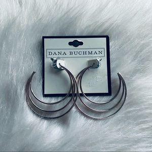 NWT Dana Buchman hoop earrings